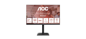 AOC MT IPS LCD WLED 27" U27E4CV - IPS panel, 3840x2160, 60Hz, HDMI, DP, USB-C AOC MT IPS LCD WLED 27" U27E4CV - IPS panel, 3840x2160, 60Hz, HDMI, DP, USB-C