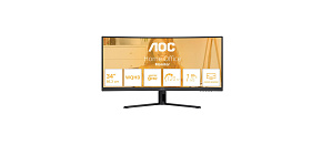 AOC MT VA LCD WLED 34" CU34B3E - 3440x1440, 120Hz, 1xHDMI, DP, Zakřivený AOC MT VA LCD WLED 34" CU34B3E - 3440x1440, 120Hz, 1xHDMI, DP, Zakřivený