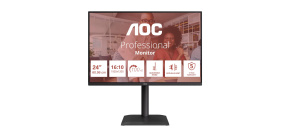 AOC MT IPS LCD WLED 24" X24E4U - IPS panel, 1920x1200, 100Hz, HDMI, DP, USB-C AOC MT IPS LCD WLED 24" X24E4U - IPS panel, 1920x1200, 100Hz, HDMI, DP, USB-C