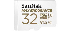 SanDisk MicroSDHC karta 32GB MAX Endurance + adaptér, 15,000 hodin SanDisk MicroSDHC karta 32GB MAX Endurance + adaptér, 15,000 hodin