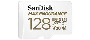 SanDisk MicroSDHC karta 128GB MAX Endurance + adaptér, 60,000 hodin SanDisk MicroSDHC karta 128GB MAX Endurance + adaptér, 60,000 hodin