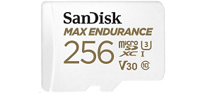 SanDisk MicroSDHC karta 256GB MAX Endurance + adaptér, 120,000 hodin SanDisk MicroSDHC karta 256GB MAX Endurance + adaptér, 120,000 hodin