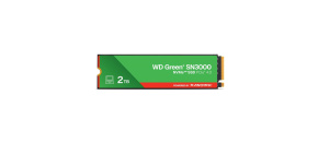WD GREEN SSD 2TB SN3000 Powered by SanDisk, PCIe Gen4x4, M.2 2280, (R:5000/W:4200 MB/s) WD GREEN SSD 2TB SN3000 Powered by SanDisk, PCIe Gen4x4, M.2 2280, (R:5000/W:4200 MB/s)