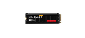 WD BLACK SSD NVMe 1TB PCIe SN8100 Powered by SanDisk, Gen5, (R:14900, W:11000MB/s), Chladič WD BLACK SSD NVMe 1TB PCIe SN8100 Powered by SanDisk, Gen5, (R:14900, W:11000MB/s), Chladič