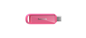 SanDisk Flash Disk 256GB iXpand Phone Drive USB-C, růžová SanDisk Flash Disk 256GB iXpand Phone Drive USB-C, růžová