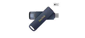 SanDisk Flash Disk 256GB Phone Drive USB-C, pro Iphone, modrá SanDisk Flash Disk 256GB Phone Drive USB-C, pro Iphone, modrá