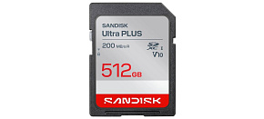 Sandisk Ultra PLUS SDXC karta 512GB UHS-I, V10, U1, C10, (200MB/s) Sandisk Ultra PLUS SDXC karta 512GB UHS-I, V10, U1, C10, (200MB/s)