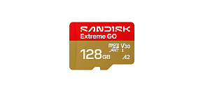 SanDisk micro SDXC karta 128GB Extreme GO (240 MB/s , UHS-I U3 V30) SanDisk micro SDXC karta 128GB Extreme GO (240 MB/s , UHS-I U3 V30)