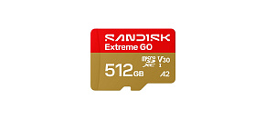 SanDisk micro SDXC karta 512GB Extreme GO (240 MB/s , UHS-I U3 V30) SanDisk micro SDXC karta 512GB Extreme GO (240 MB/s , UHS-I U3 V30)