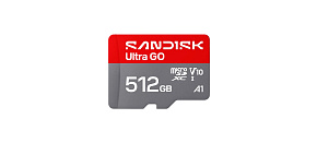 SanDisk MicroSDXC karta 512GB ULTRA GO(190MB/s, UHS-I ) SanDisk MicroSDXC karta 512GB ULTRA GO(190MB/s, UHS-I )