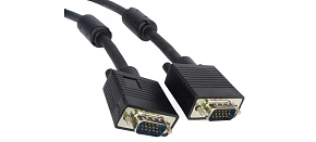 PREMIUMCORD Kabel k monitoru HQ (Coax) 2x ferrit,SVGA 15p, DDC2,3xCoax+8žil, 2m PREMIUMCORD Kabel k monitoru HQ (Coax) 2x ferrit,SVGA 15p, DDC2,3xCoax+8žil, 2m