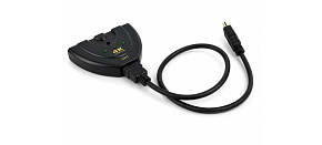 Gembird DSW-HDMI-35 HDMI switch, 3 vstupy, 4K/30 Hz, černý Gembird DSW-HDMI-35 HDMI switch, 3 vstupy, 4K/30 Hz, černý