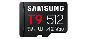 Samsung T9 microSD 512GB + USB Adaptér Samsung T9 microSD 512GB + USB Adaptér