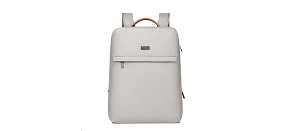 MYBALO Capri dámský městský batoh na notebook - béžová MYBALO Capri dámský městský batoh na notebook - béžová