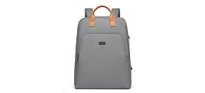 MYBALO Nova dámský městský batoh na notebook - šedá MYBALO Nova dámský městský batoh na notebook - šedá