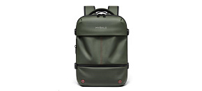 MYBALO Vacuo FLY kompresní cestovní batoh underseat pro RYANAIR - zelený MYBALO Vacuo FLY kompresní cestovní batoh underseat pro RYANAIR - zelený