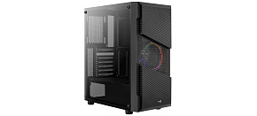 BAZAR - AEROCOOL skříň Menace Saturn FRGB ML G, Mid tower, 2x USB 3.0, 2x audio, 1x 120mm FRGB Fan, bez zdroje - Poškoze BAZAR - AEROCOOL skříň Menace Saturn FRGB ML G, Mid tower, 2x USB 3.0, 2x audio, 1x 120mm FRGB Fan, bez zdroje - Poškoze