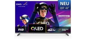 CHiQ L43QST TV 43", FHD, QLED, ultratenká, Android14, Dolby Audio, Frameless