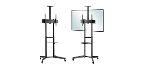 Tv stojan s policemi Fiber Mounts Lutar-2 Tv stojan s policemi Fiber Mounts Lutar-2