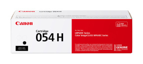 Canon CRG-054H Black – originální toner, vysoká kapacita (3 100 str.) Canon CRG-054H Black – originální toner, vysoká kapacita (3 100 str.)