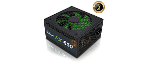 EVOLVEO FX 650, zdroj 650W ATX, 14cm, tichý, 80+ Bronze, záruka 3 roky, černý EVOLVEO FX 650, zdroj 650W ATX, 14cm, tichý, 80+ Bronze, záruka 3 roky, černý