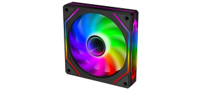 EVOLVEO 120UX-M ventilátor 120mm, 4pin molex, ARGB, master, černá