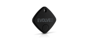 EVOLVEO TrackTag, Bluetooth lokátor s Apple Find My, černý EVOLVEO TrackTag, Bluetooth lokátor s Apple Find My, černý