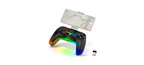 EVOLVEO Ptero2, bezdrátový & drátový gamepad pro PC, PS3/4/5, iOS, Android, Switch, černý EVOLVEO Ptero2, bezdrátový & drátový gamepad pro PC, PS3/4/5, iOS, Android, Switch, černý