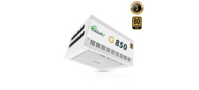 EVOLVEO G850 zdroj 850W, 80+ GOLD, ATX 3.1, aPFC, 140 mm ventilátor, záruka 3 roky, bílý