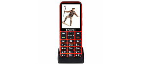 BAZAR - EVOLVEO EasyPhone LT, mobilní telefon pro seniory s nabíjecím stojánkem, červená - Po opravě (Komplet) BAZAR - EVOLVEO EasyPhone LT, mobilní telefon pro seniory s nabíjecím stojánkem, červená - Po opravě (Komplet)