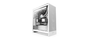 BAZAR - NZXT skříň H7 Flow edition / ATX / 3x 120 mm fan / USB-C / 2x USB / prosklená bočnice / mesh panel / bílá - Pošk BAZAR - NZXT skříň H7 Flow edition / ATX / 3x 120 mm fan / USB-C / 2x USB / prosklená bočnice / mesh panel / bílá - Pošk