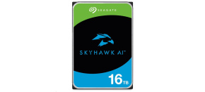 SEAGATE HDD 16TB SKYHAWK AI, 3.5", SATA 6Gb/s, 7200 RPM, Cache 512MB