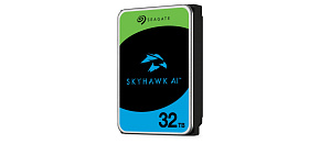 SEAGATE HDD 32TB SKYHAWK AI, 3.5", SATA 6Gb/s, Cache 512MB, CMR SEAGATE HDD 32TB SKYHAWK AI, 3.5", SATA 6Gb/s, Cache 512MB, CMR