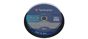 Verbatim BD-R Dual Layer 50GB 10 ks – Blu-ray zapisovací disky, spindle Verbatim BD-R Dual Layer 50GB 10 ks – Blu-ray zapisovací disky, spindle