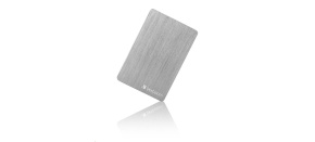 VERBATIM HDD 2.5" 1TB Store 'n' Go ALU Slim Portable Hard Drive USB 3.2, Silver