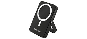 VERBATIM Powerbanka Charge 'n' Go, Magnetická, 10000 mAh, USB-C, Stojánek, Černá VERBATIM Powerbanka Charge 'n' Go, Magnetická, 10000 mAh, USB-C, Stojánek, Černá