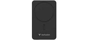VERBATIM Powerbanka Charge 'n' Go Essentials, Magnetická, 20000 mAh, USB-C, Černá VERBATIM Powerbanka Charge 'n' Go Essentials, Magnetická, 20000 mAh, USB-C, Černá