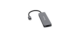 VERBATIM Dokovací stanice USB-C, 6v1, HDMI, USB-C PD, USB 3.0, USB 2.0, SD a microSD, šedá VERBATIM Dokovací stanice USB-C, 6v1, HDMI, USB-C PD, USB 3.0, USB 2.0, SD a microSD, šedá