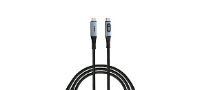 VERBATIM Kabel USB-C Sync & Charge, 100W, s displejem, 120cm VERBATIM Kabel USB-C Sync & Charge, 100W, s displejem, 120cm