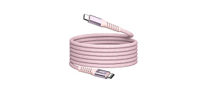 VERBATIM Kabel USB-C Sync & Charge, 60W, Magnetický, 120cm, růžová VERBATIM Kabel USB-C Sync & Charge, 60W, Magnetický, 120cm, růžová