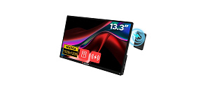 Verbatim Přenosný monitor 13.3", WUXGA 1920x1200, černá Verbatim Přenosný monitor 13.3", WUXGA 1920x1200, černá