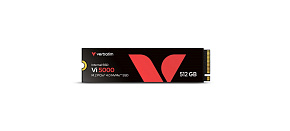 VERBATIM SSD Vi5000 Internal PCIe NVMe M.2 SSD 512GB , W2500/ R 5000 MB/s VERBATIM SSD Vi5000 Internal PCIe NVMe M.2 SSD 512GB , W2500/ R 5000 MB/s