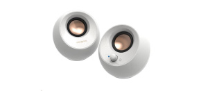 BAZAR - Creative PEBBLE V3, stolní 2.0 reproduktory s USB-C a Bluetooth 5.0 - bílé - Poškozený obal (Komplet) BAZAR - Creative PEBBLE V3, stolní 2.0 reproduktory s USB-C a Bluetooth 5.0 - bílé - Poškozený obal (Komplet)