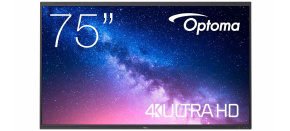 Optoma 5753RK IFPD 75" - interaktivní dotykový, 4K UHD, multidotyk 40prstu, Android 13,  8GB RAM / 64GB ROM - DEMO