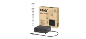 Club3D Dokovací stanice USB-C 12v1, 2xHDMI, 2xDP, 2xUSB-C, 1xUSB-C PD, 3xUSB, 1xRJ45, 1x3.5mm, černá Club3D Dokovací stanice USB-C 12v1, 2xHDMI, 2xDP, 2xUSB-C, 1xUSB-C PD, 3xUSB, 1xRJ45, 1x3.5mm, černá