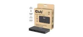 Club3D KVM Switch, 2xUSB-C na HDMI, 4K60Hz, PD 100W Club3D KVM Switch, 2xUSB-C na HDMI, 4K60Hz, PD 100W