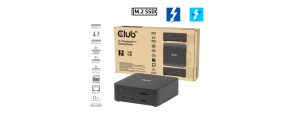 Club3D Dokovací stanice Thunderbolt 5 13v1, 1xUSB-C TB5, 2xUSB-C, 3xUSB-A, 2xHDMI, 1xmicroSD/SD,1xEthernet, 1xM.2 Club3D Dokovací stanice Thunderbolt 5 13v1, 1xUSB-C TB5, 2xUSB-C, 3xUSB-A, 2xHDMI, 1xmicroSD/SD,1xEthernet, 1xM.2