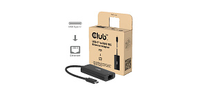 Club3D Adaptér USB-C na RJ45, 10Gb, M/F, 12cm Club3D Adaptér USB-C na RJ45, 10Gb, M/F, 12cm