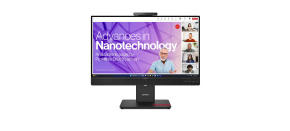 LENOVO LCD T24-4v - 23.8",IPS,16:9,1920x1080,120Hz,1500:1,4ms(GtG),VGA,HDMI,DP,USB Hub,cam,Pivot