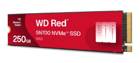 WD RED SSD NVMe 250GB PCIe SN700 Powered by SanDisk, Geb3 8GB/s, (R:3100/W:1600 MB/s) TBW 500